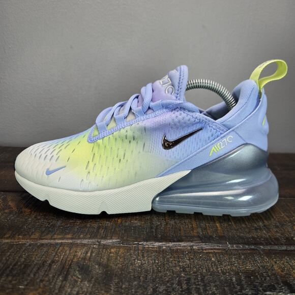 NEW Nike Air Max 270 Womens Size 6.5 Running Shoes Blue Green White IB7937-468 - Picture 6 of 11